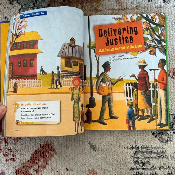 Wonders Grade 4 Literature Anthology children’s learning book - Picture 12 of 16